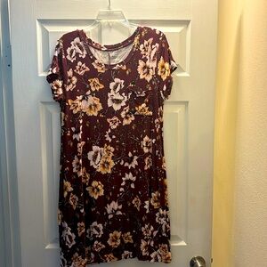 Market & Spruce XL T-shirt dress